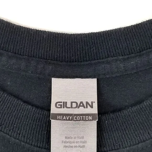 PHILLIES BLUNT Acid Washed Cropped Crop Top Vintage Style Rock Band Tee Rap Tee - Picture 3 of 3